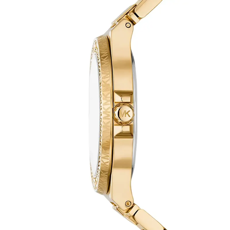 Michael Kors Lennox Gold Dial Gold-Tone Ladies Watch | MK7339
