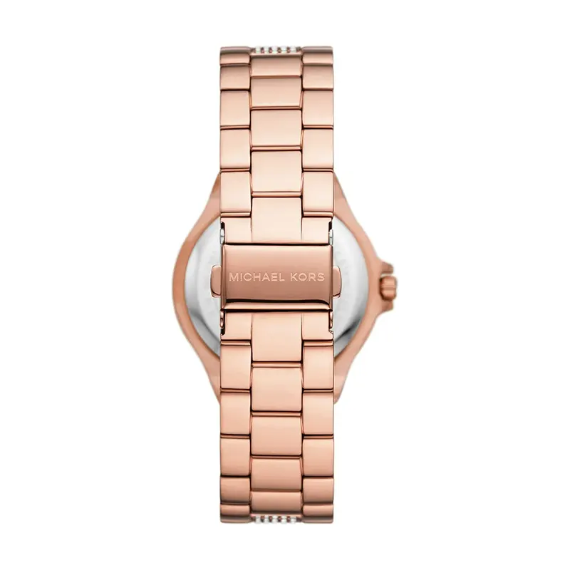 Michael Kors Lennox White Dial Rose Gold Ladies Watch | MK7362