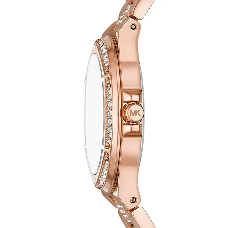 Michael Kors Lennox White Dial Rose Gold Ladies Watch | MK7362