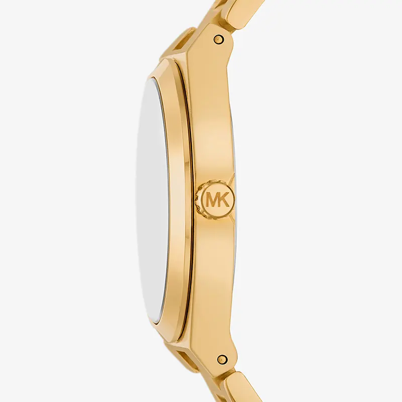 Michael Kors Lennox White Dial Gold-tone Ladies Watch | MK7391