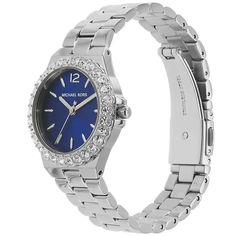 Michael Kors Mini Lennox Pavé Blue Dial Ladies Watch | MK7397