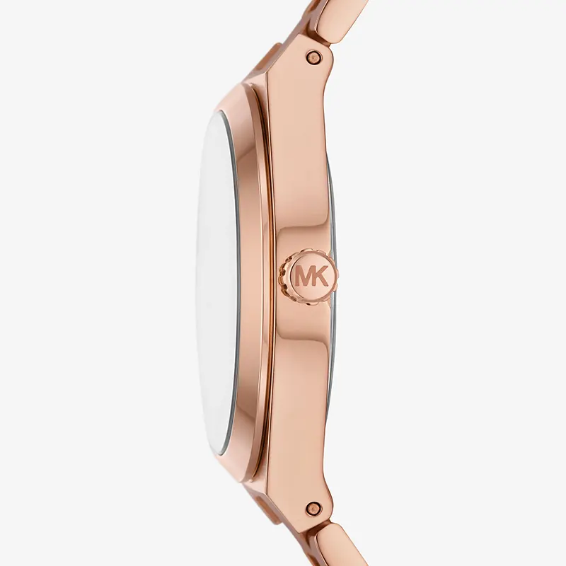 Michael Kors Lennox Rose-tone Pink Dial Ladies Watch | MK7462