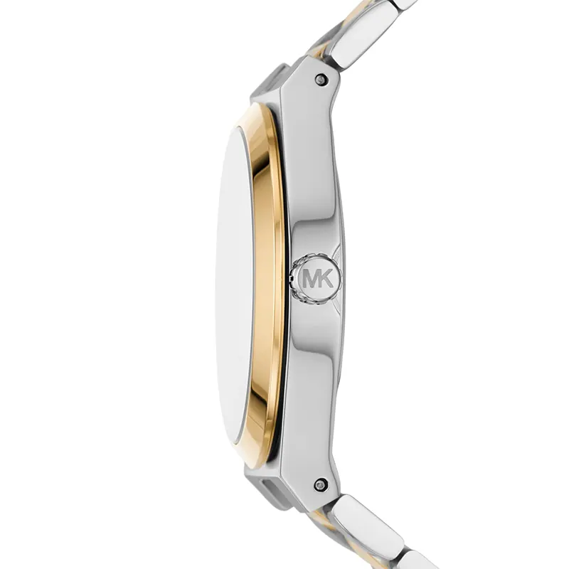 Michael Kors Lennox Two-Tone White Dial Ladies Watch | MK7464