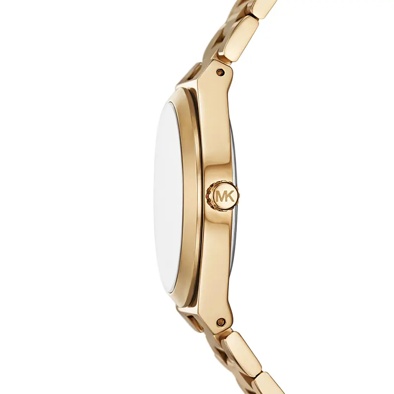 Michael Kors Lennox Animal-Print Dial Gold-Tone Ladies Watch | MK7500
