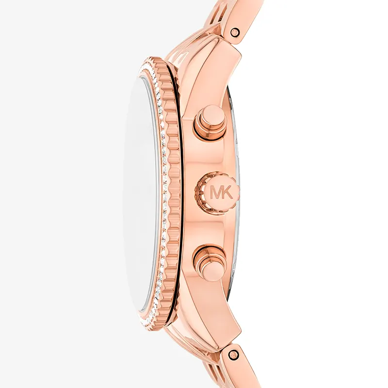 Michael Kors Mini Bryant Rose Dial Rose Gold-Tone Ladies Watch | MK7531