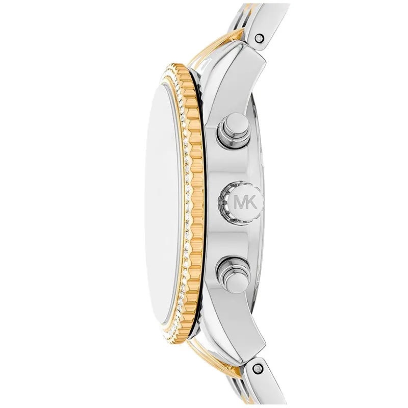 Michael Kors Mini Bryant Chronograph Pavé Two-Tone Ladies Watch | MK7532