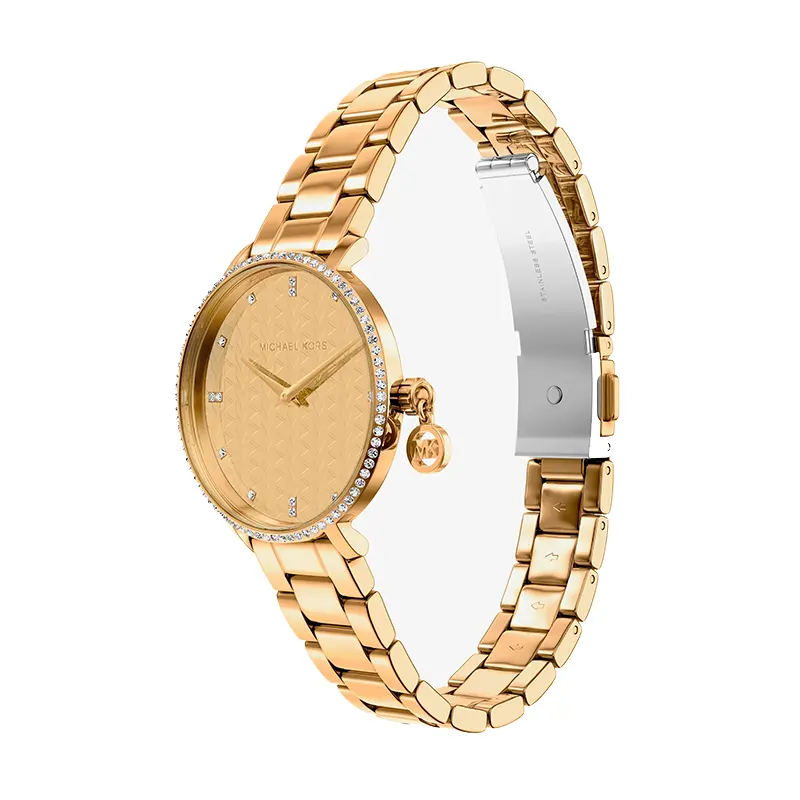 Michael Kors Mini Pyper Gold-Tone Ladies Watch | MK7572