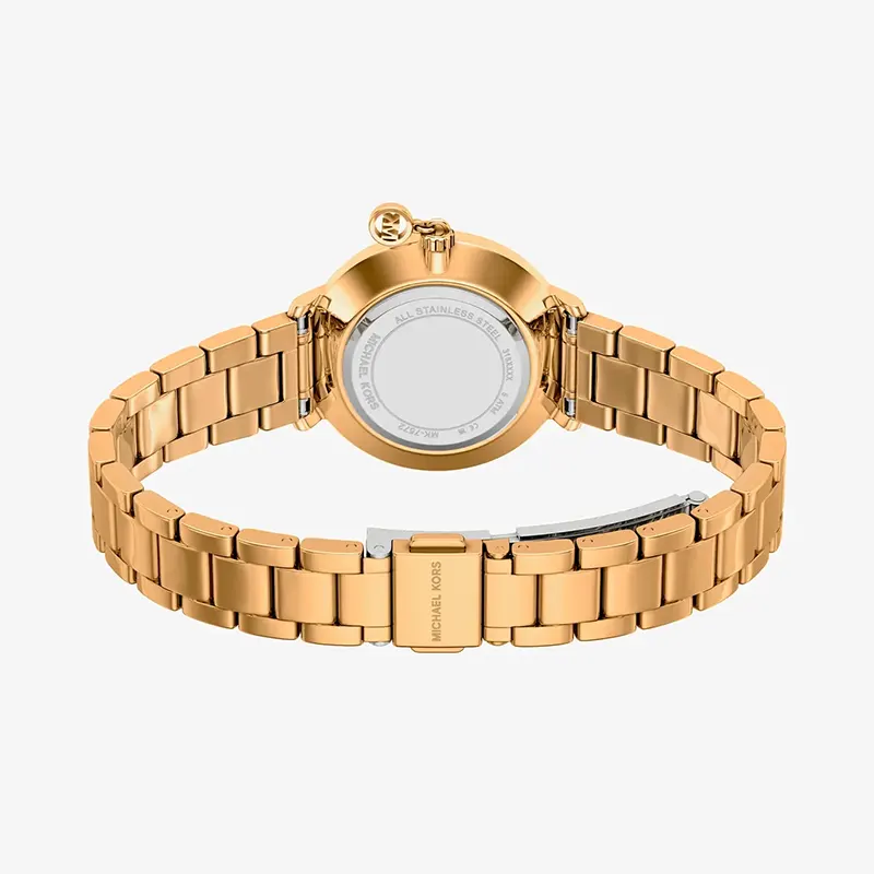 Michael Kors Mini Pyper Gold-Tone Ladies Watch | MK7572