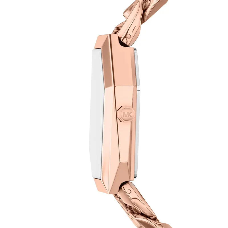 Michael Kors Mini Suri Geometric Rose Gold-Tone Ladies Watch | MK7601