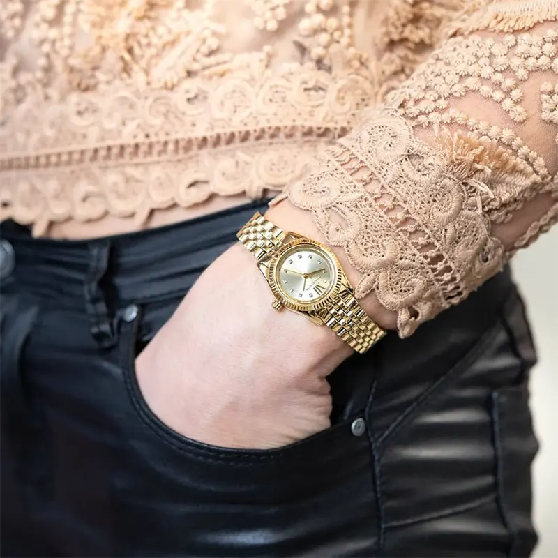 Michael Kors Lexington Champagne Dial Couple Watch | MK8281 | MK4741