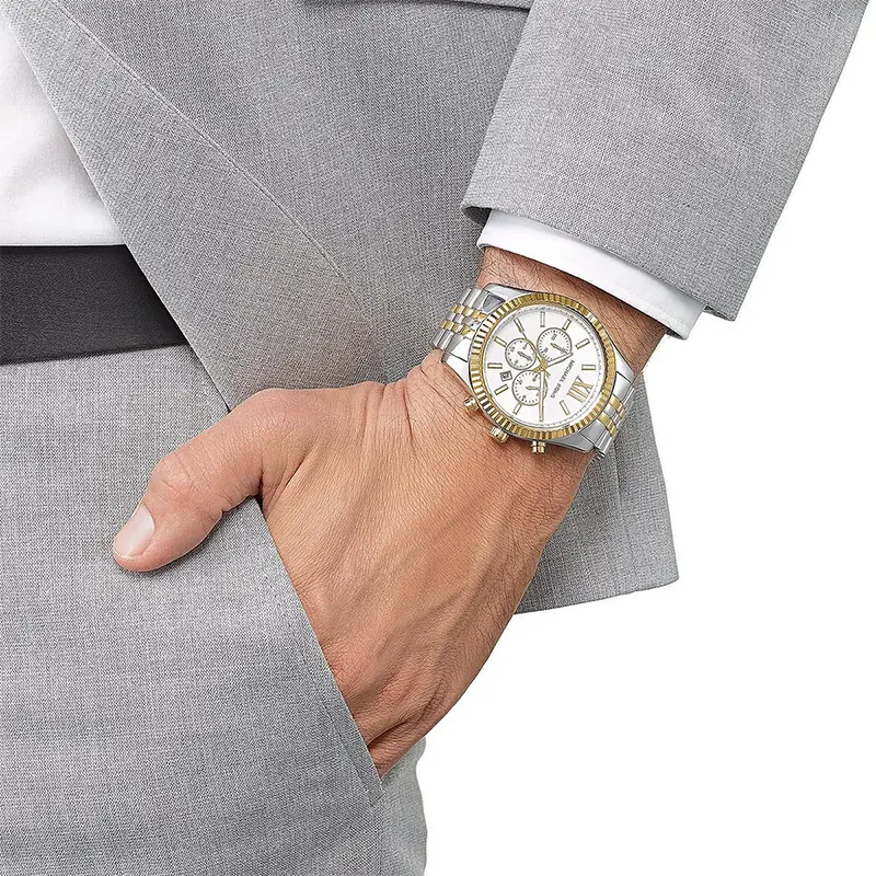 Michael Kors Lexington Chronograph Couple Watch | MK8344 | MK5955