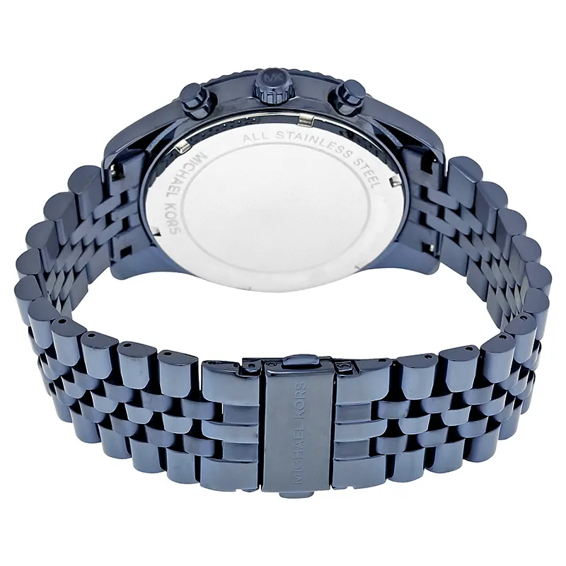 Michael Kors Lexington Chronograph Blue Dial Men's Watch | MK8480