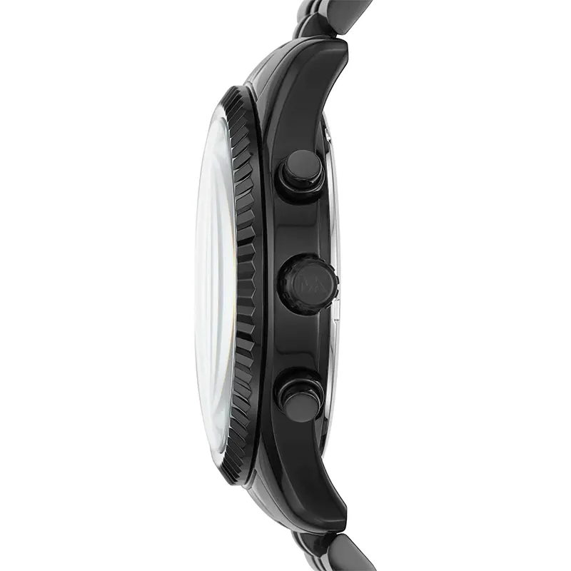 Michael Kors Lexington Black Dial Chronograph Men's Watch | MK8591