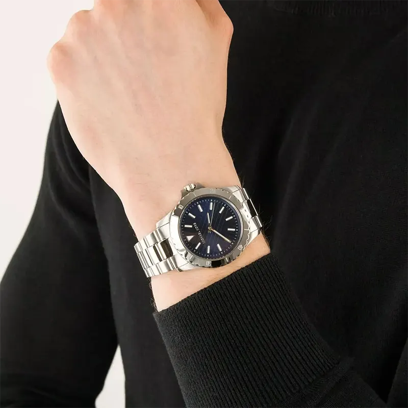Michael Kors Slim Everest Blue Dial Men's Watch | MK9079