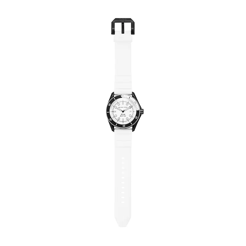 Michael Kors Maritime White Dial White Silicone Men's Watch | MK9159