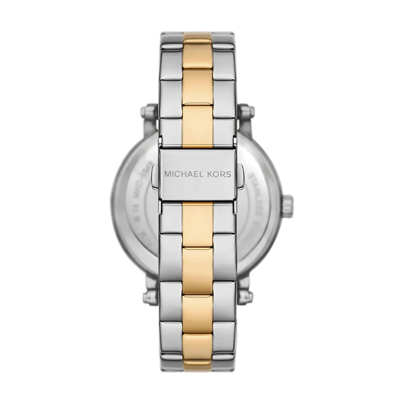 Michael Kors Corey Blue Dial Two-Tone Ladies Watch | MKO1049