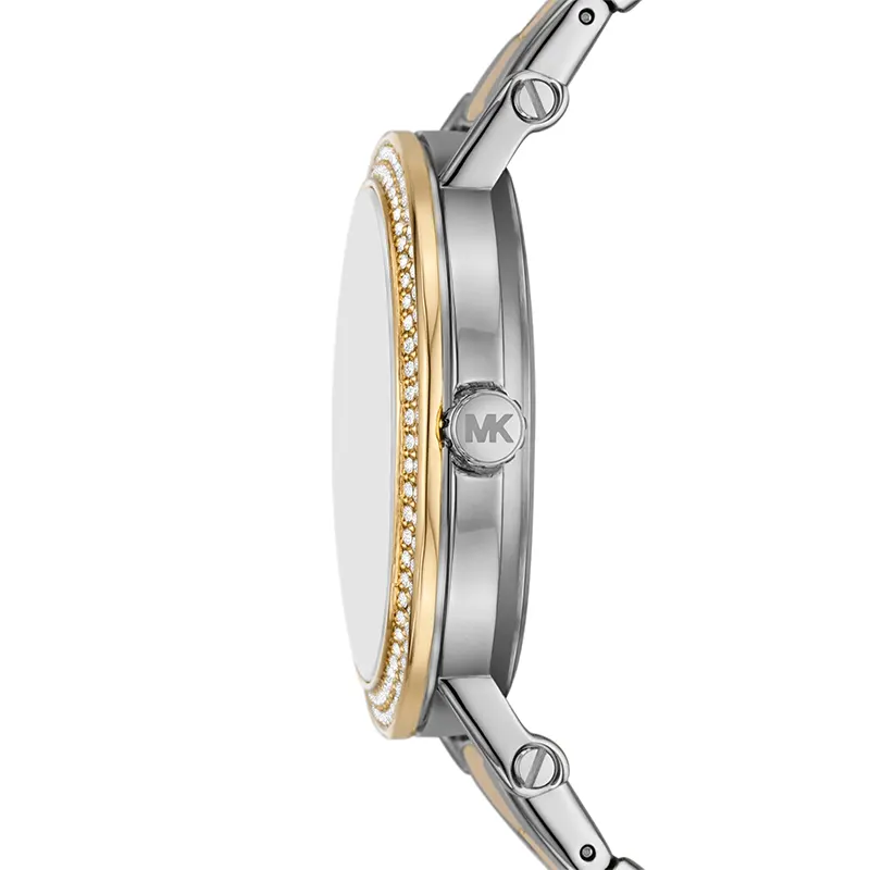 Michael Kors Corey Blue Dial Two-Tone Ladies Watch | MKO1049