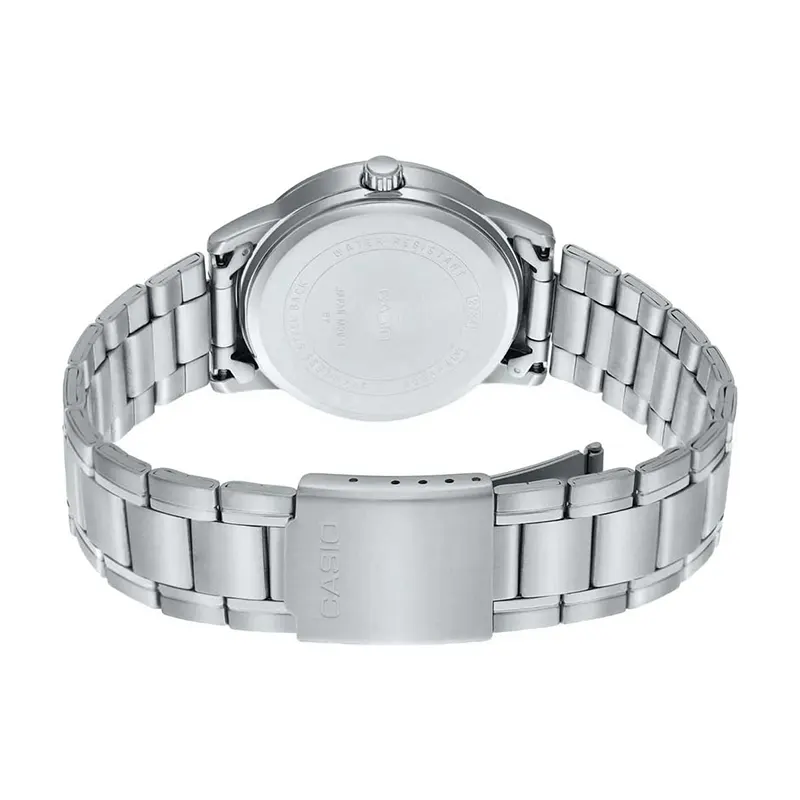 Casio Enticer Silver Dial Men's Watch | MTP-V002D-7B