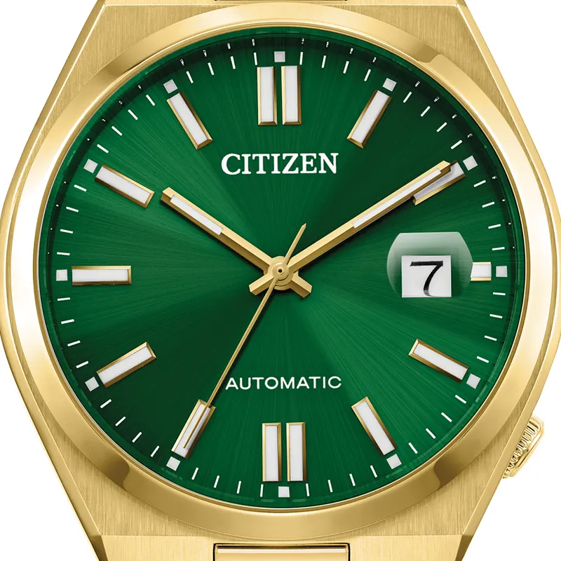 Citizen Tsuyosa Green Dial Gold-Tone Men’s Watch | NJ0152-51X