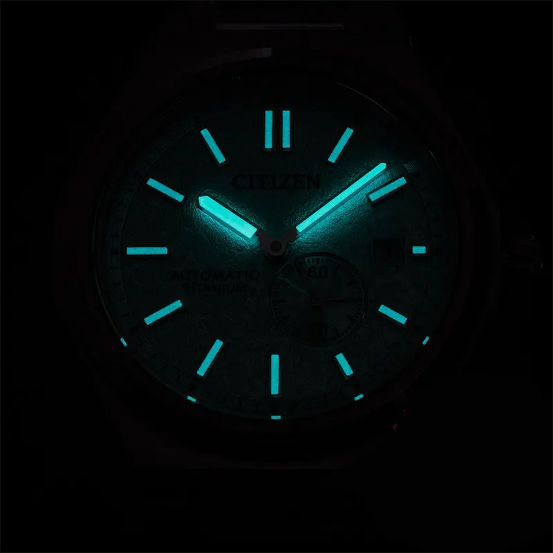 Citizen Zenshin Automatic Tiffany Blue Dial Super Titanium Men’s Watch | NJ0180-80M