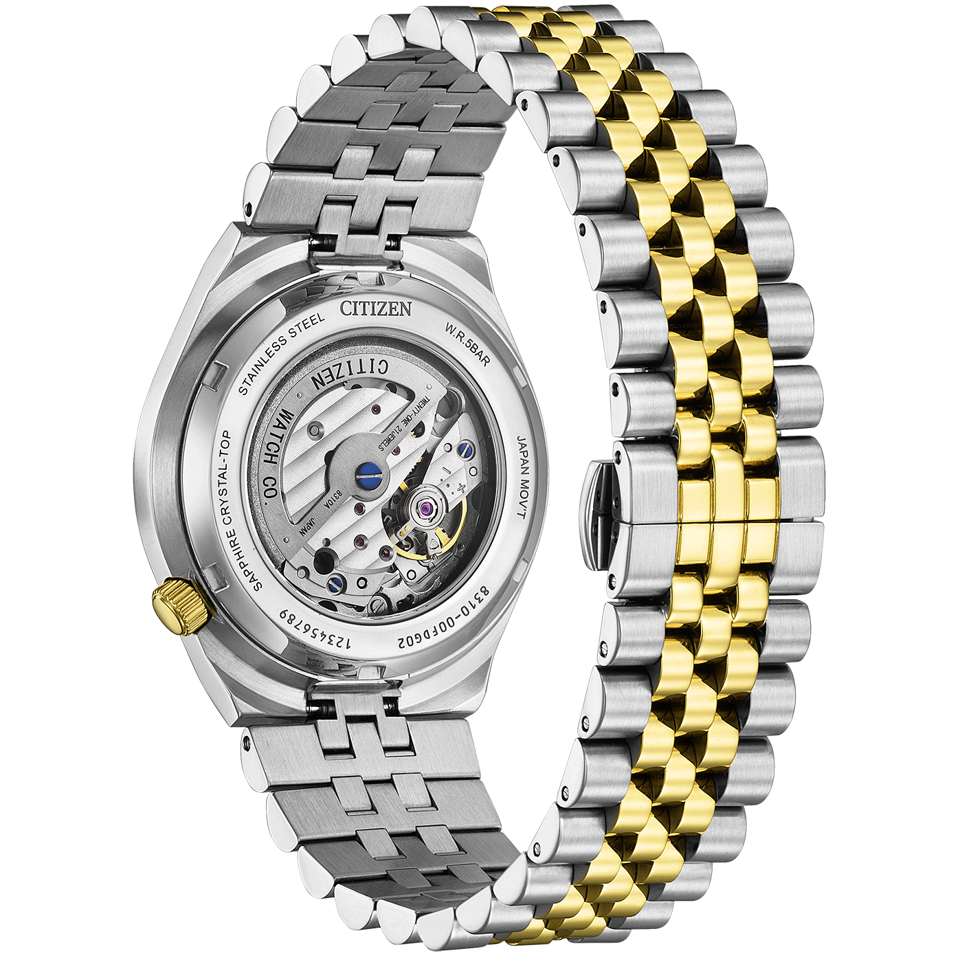 Citizen Tsuyosa 60 Automatic Green Dial Two-tone Men’s Watch | NK0024-54X