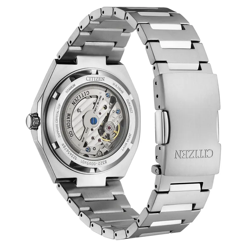 Citizen Zenshin 60 Automatic Dark Blue Dial Super Titanium Men’s Watch | NK5020-58M
