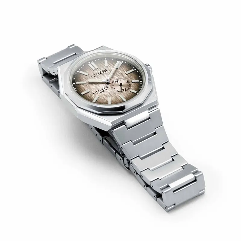 Citizen Zenshin 60 Automatic Copper Dial Super Titanium Men’s Watch | NK5020-58P