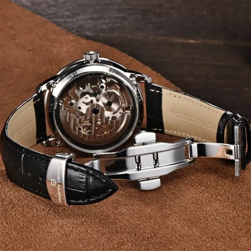 Pagani Design Skeleton Dial Automatic Men's Watch | PD-1638