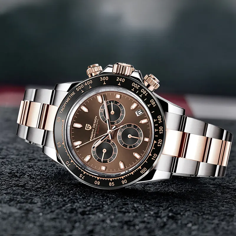 Pagani Design PD-1644 Daytona Brown Dial Men's Watch