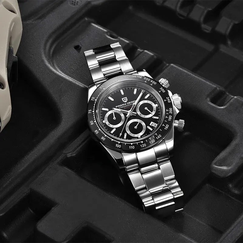 Pagani Design PD-1644 Daytona Black Dial Men's Watch