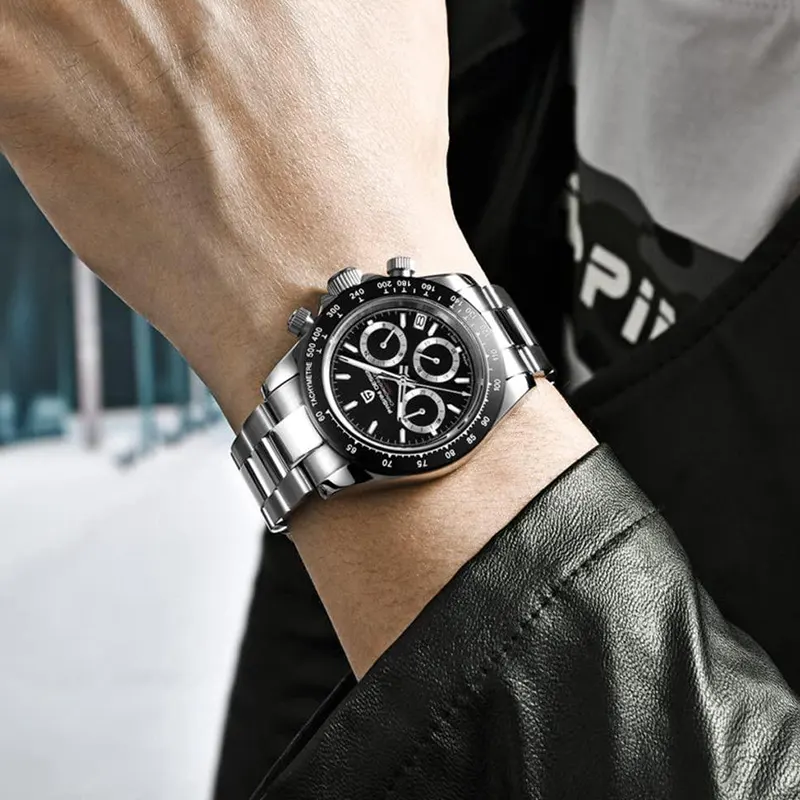 Pagani Design PD-1644 Daytona Black Dial Men's Watch