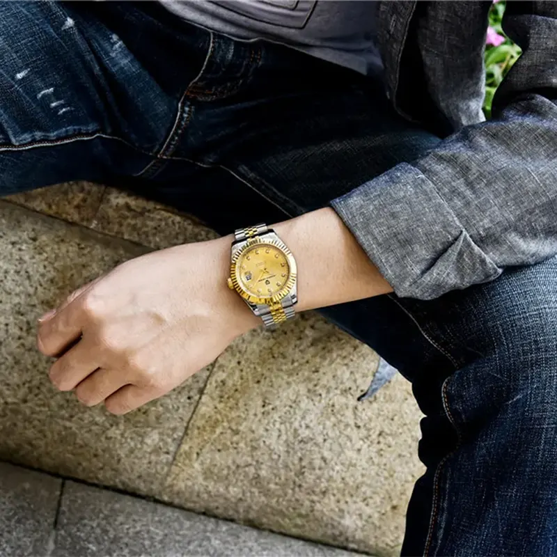 Pagani Design Datejust Champagne Dial Men's Watch | PD-1645