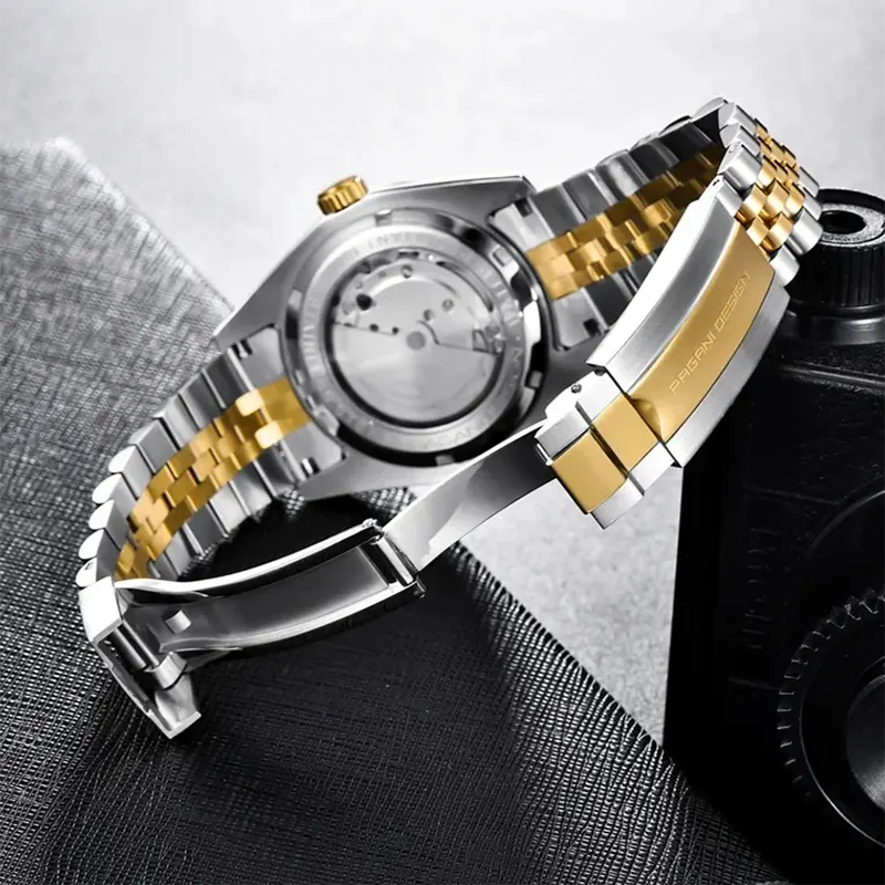 Pagani Design Datejust Champagne Dial Men's Watch | PD-1645