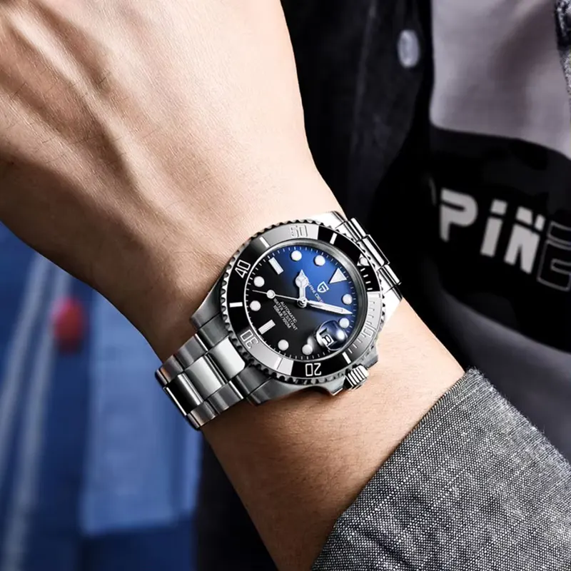 Pagani Design PD-1661 Submariner Automatic Black-Blue Dial Men's Watch