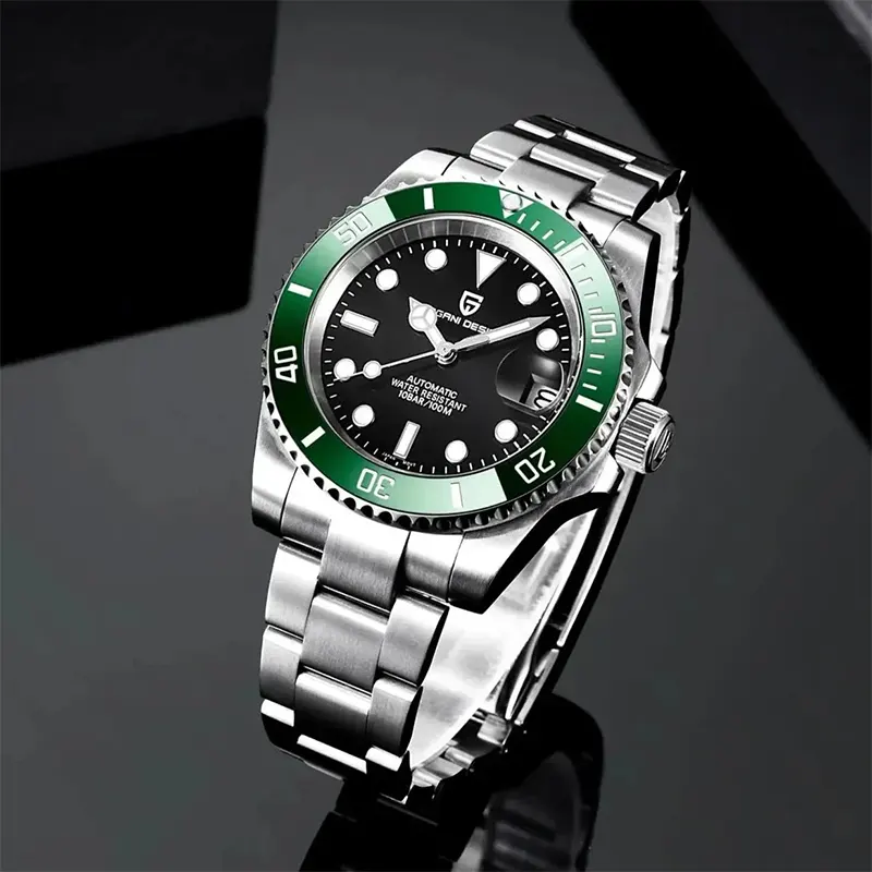 Pagani Design Submariner Black Dial Automatic Men's Watch | PD-1661