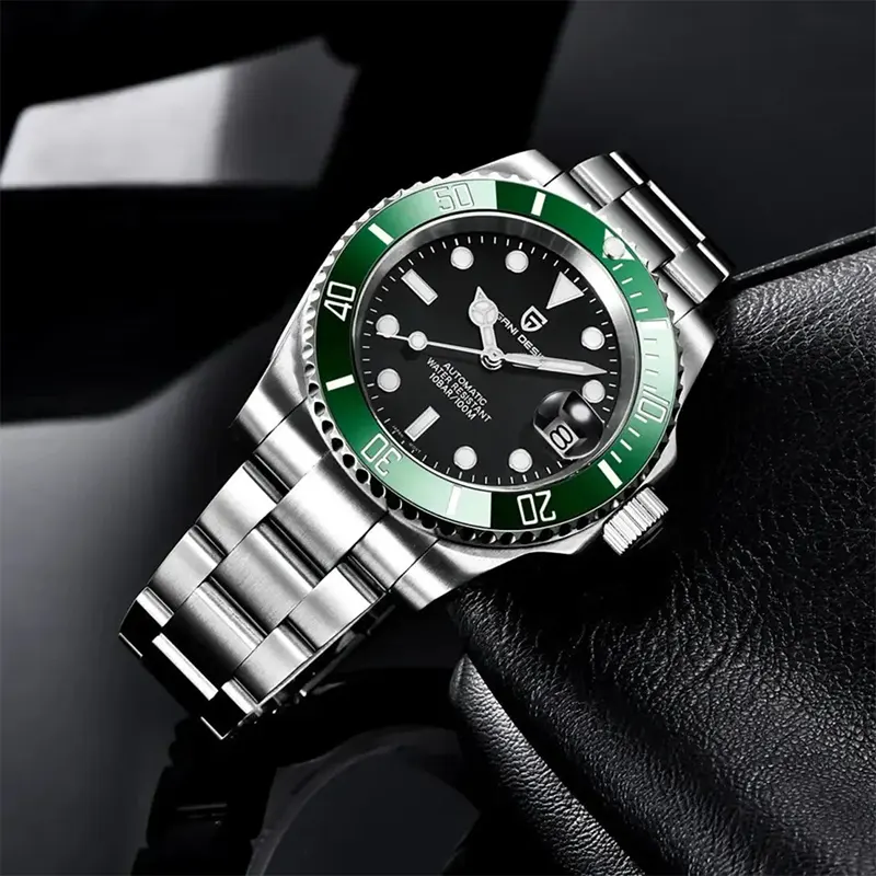 Pagani Design Submariner Black Dial Automatic Men's Watch | PD-1661