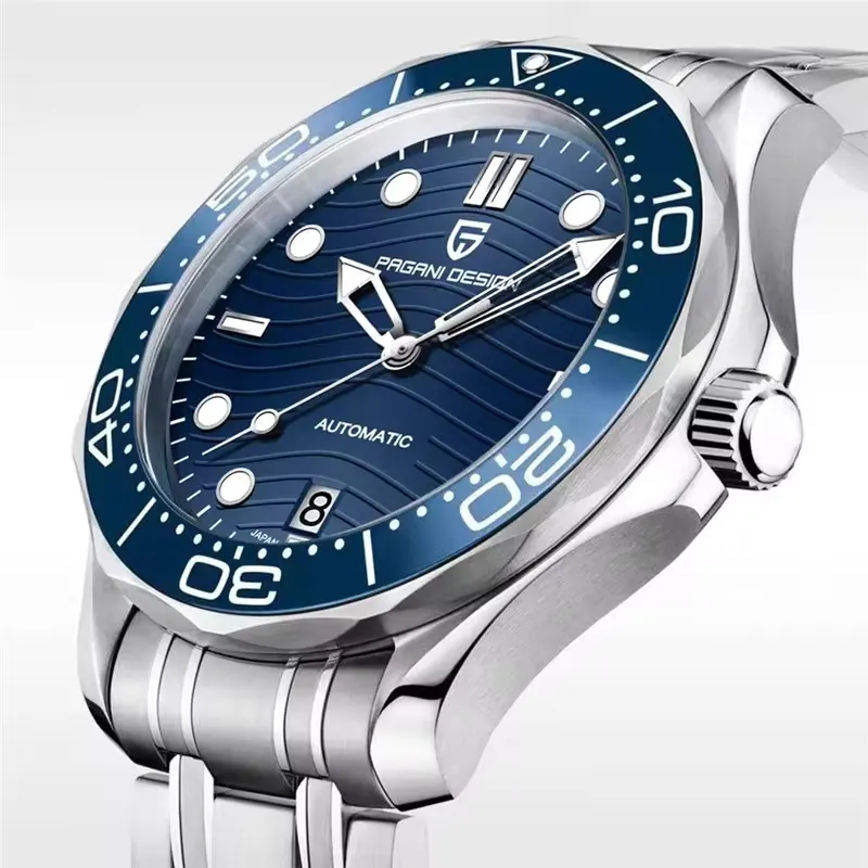 Pagani Design Seamaster Blue Dial Automatic Men's Watch | PD-1685