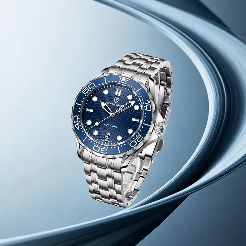 Pagani Design Seamaster Blue Dial Automatic Men's Watch | PD-1685