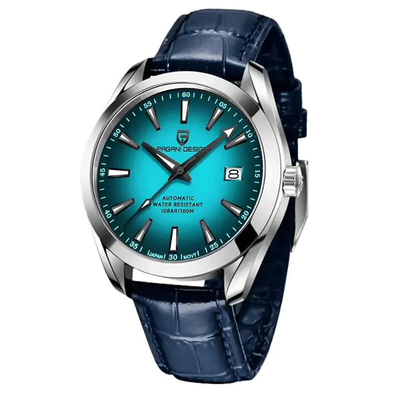 Pagani Design Aqua Terra Blue Gradient Dial Men's Watch | PD-1688