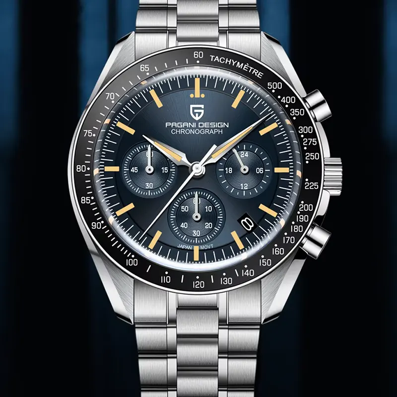 Pagani Design Chronograph Blue Dial Men's Watch | PD-1701