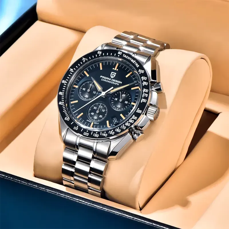 Pagani Design Chronograph Blue Dial Men's Watch | PD-1701