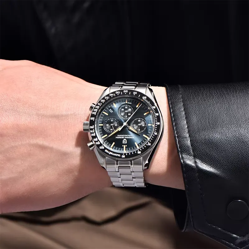 Pagani Design Chronograph Blue Dial Men's Watch | PD-1701