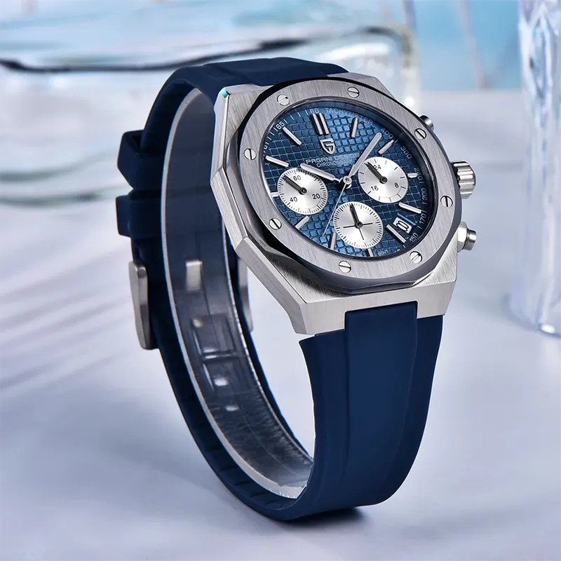 Pagani Design Royal Oak Chronograph Blue Dial Men's Watch | PD-1707