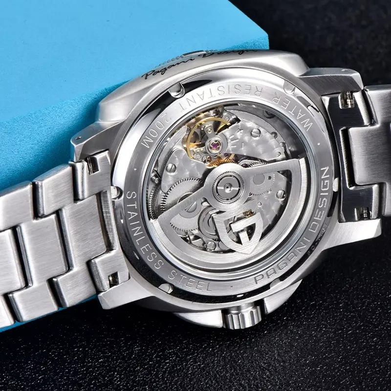 Pagani Design Diver's 200M Grey Dial Men's Watch | PD-1767