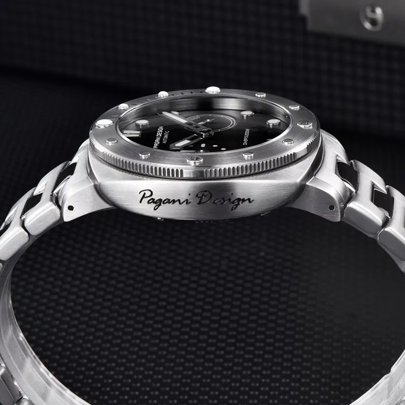 Pagani Design Diver's 200M Grey Dial Men's Watch | PD-1767