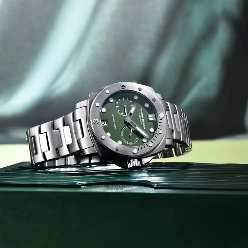 Pagani Design Diver's 200M Green Dial Men's Watch | PD-1767