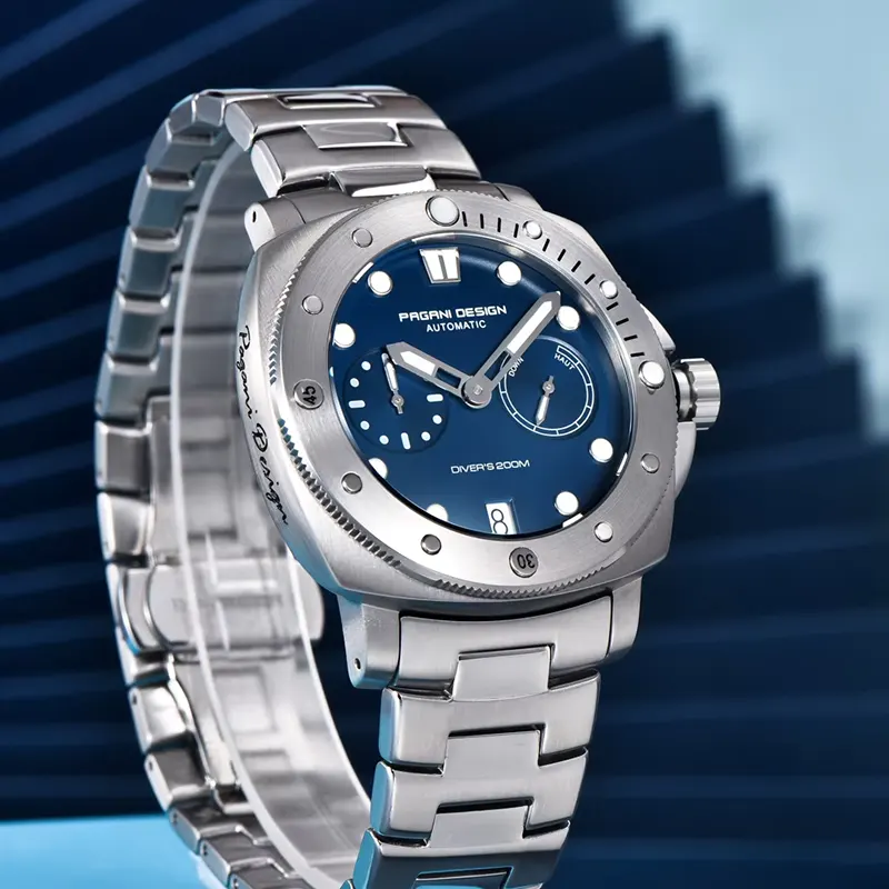 Pagani Design Diver's 200M Blue Dial Men's Watch | PD-1767