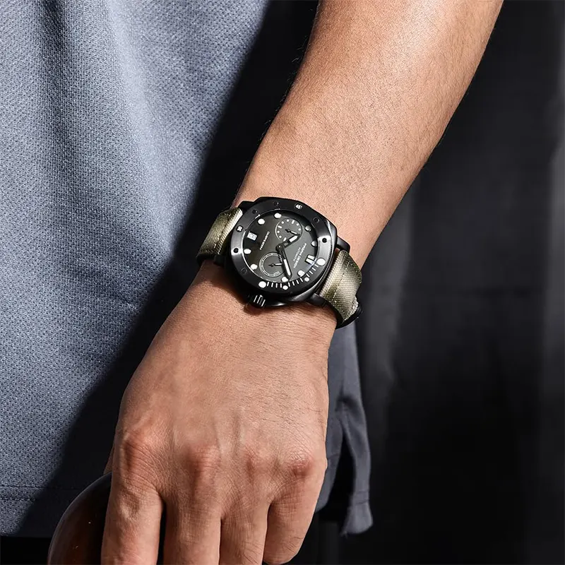 Pagani Design Diver's 200M Automatic Grey Men's Watch | PD-1767