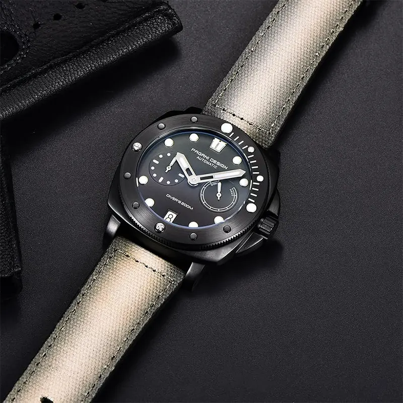 Pagani Design Diver's 200M Automatic Grey Men's Watch | PD-1767