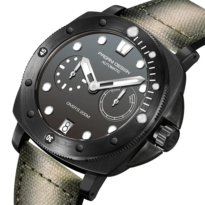 Pagani Design Diver's 200M Automatic Grey Men's Watch | PD-1767